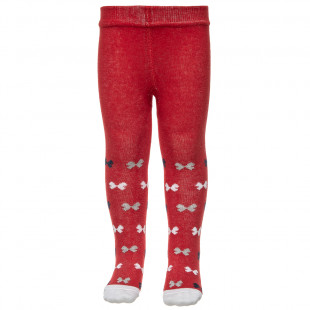 Tights knitted with designs (6-18 months)