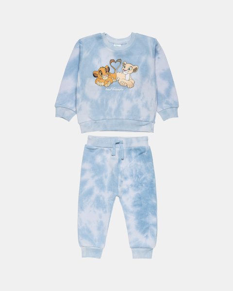 Set Disney Lion King cotton fleece blend with print (12 months-4 years)