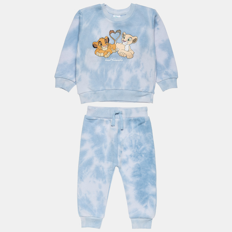 Set Disney Lion King cotton fleece blend with print (12 months-4 years)