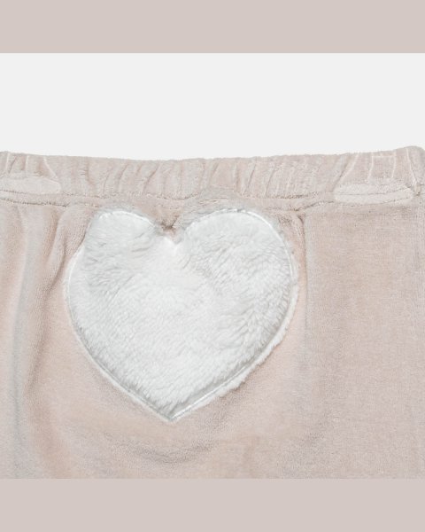 Set velour Tender Comforts with emboidery and headband (3-12 months)
