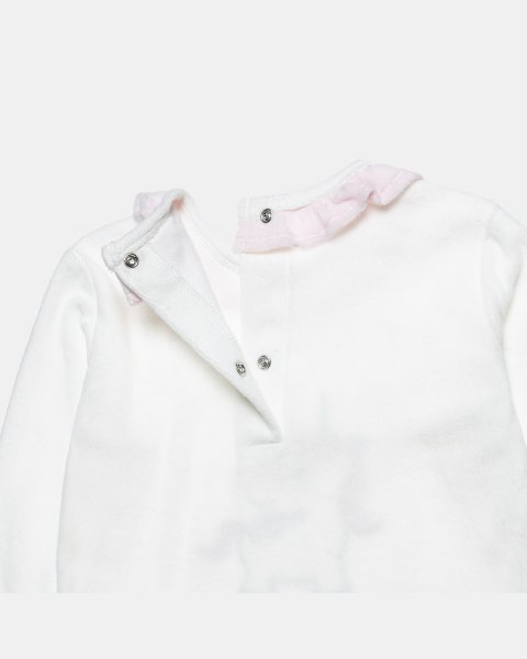 Set velour Tender Comforts with emboidery and headband (3-12 months)