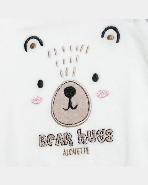 Set velour Tender Comforts with emboidery and hat (3-12 months)