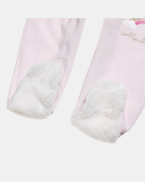 Babygrow Tender Comforts velour with embroidery (1-12 months)