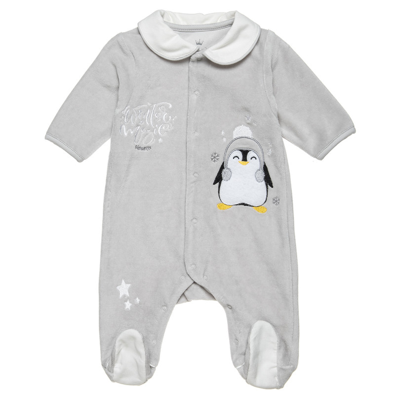 Babygrow Tender Comforts velours with peguine (1-9 months)