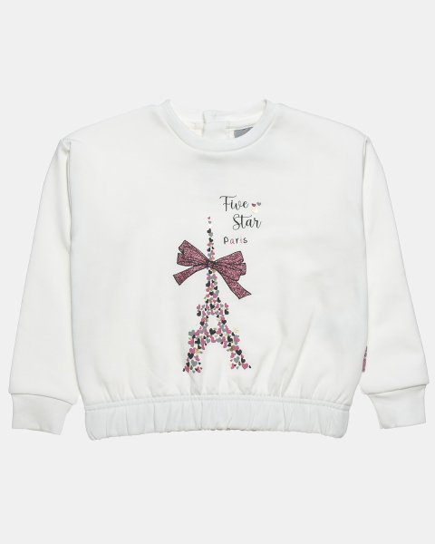 Tracksuit Five Star cotton fleece blend with glitter details (12 months-5 years)