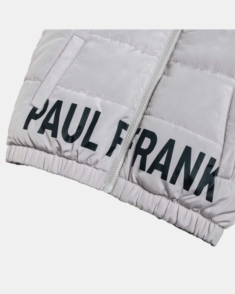 Μπουφάν Paul Frank διπλής όψης με κέντημα και τύπωμα (12 μηνών-5 ετών)