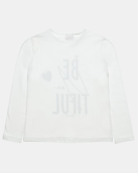 Long sleeve top with flippy sequins (6-16 years)