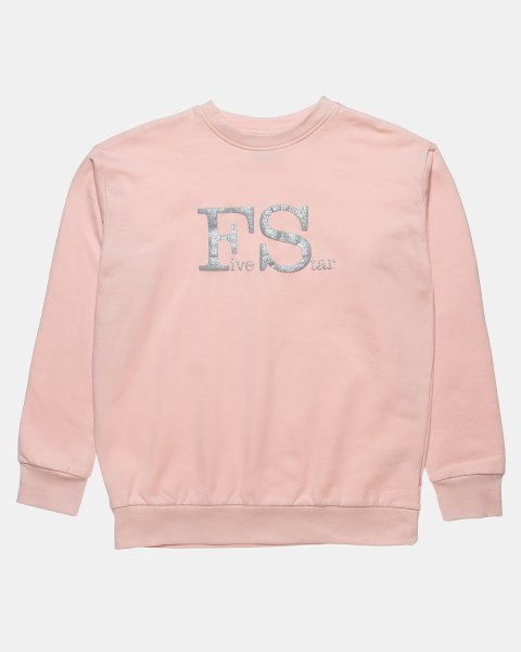 Tracksuit Five Star with glitter embossed print (6-14 years)