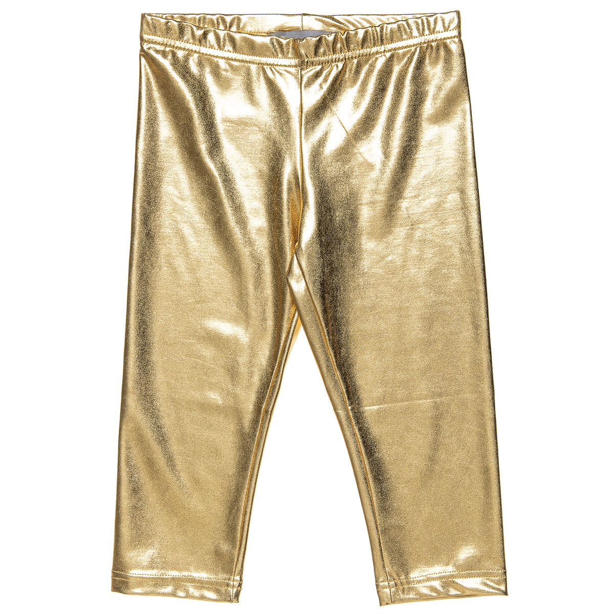Shiny gold leggings (6-14 years) - Alouette
