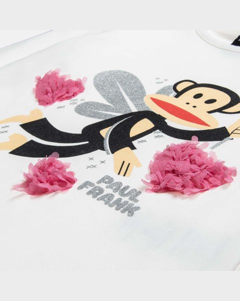   Long sleeve top Paul Frank with embossed and glitter details (12 months-5 years)