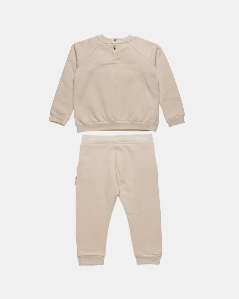 Tracksuit cotton fleece blend Five Star with embossed glitter design (18 months-5 years)