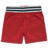 Cotton shorts with elasticated waist and side pockets (12 months-5 years)