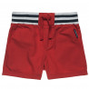 Cotton shorts with elasticated waist and side pockets (12 months-5 years)