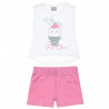 Five Star set top with glitter print and shorts (12 months-5 years)