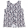 Top with all over butterfly pattern and strass detail (6-14 years)