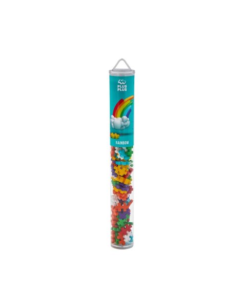Παιχνίδι κατασκευών με τουβλάκια Plus-Plus® rainbow (5+ ετών)