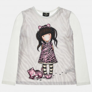 Long sleeve top Santoro with print (6-14 years)