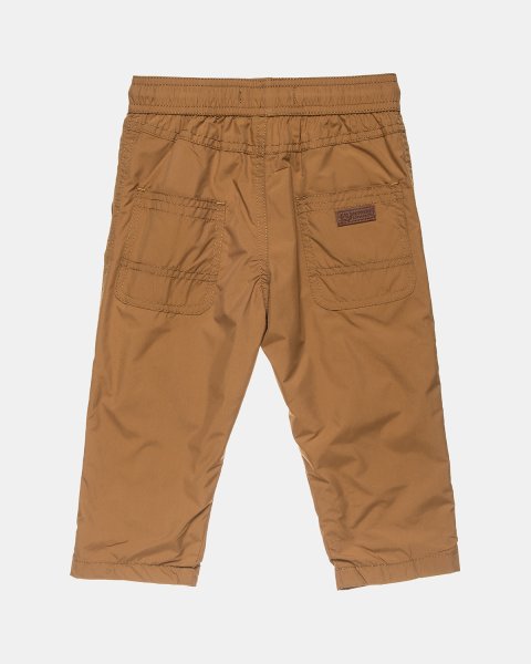 Pants with an elasticized drawstring waistband (12 months-5 years)