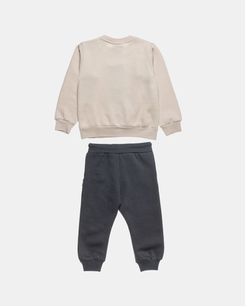 Tracksuit cotton fleece blend Five Star with embossed details (12 months-5 years)