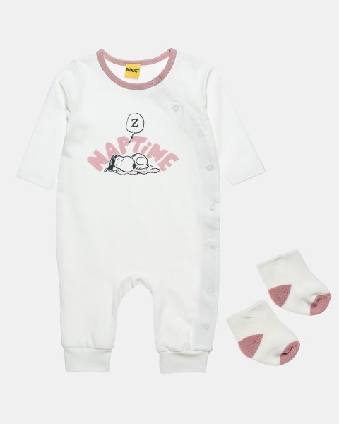 Babygrow Snoopy with socks (1-12 months)