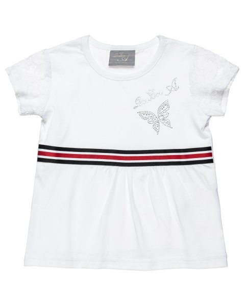 Top with strass and lace (18 months-5 years)