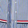 Dress with stripes and buttons fastenings  (6-16 years)