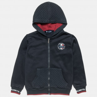 Zip hoodie with embroidery (12 months-5 years)