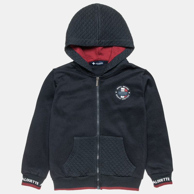 Zip hoodie with embroidery (6-16 years)