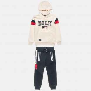 Tracksuit Moovers cotton fleece blend with pocket (6-16 years)