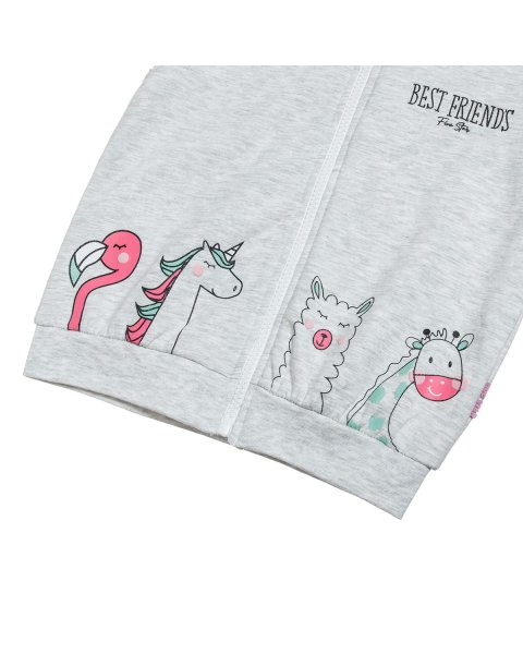 Tracksuit Five Star cotton fleece blend with embossed design (12 months-5 years)