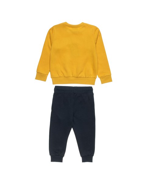 Tracksuit Five Star cotton fleece blend with embossed letters (12 months-5 years)