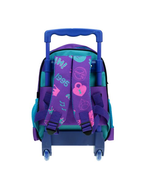 Trolley backpack kindergarten Paul Frank Bubble