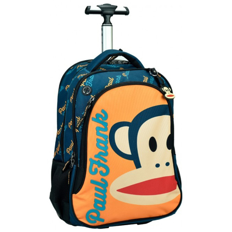 Trolley backpack Paul Frank Logo Boys
