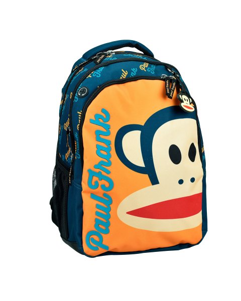 Trolley backpack Paul Frank with embossed letters