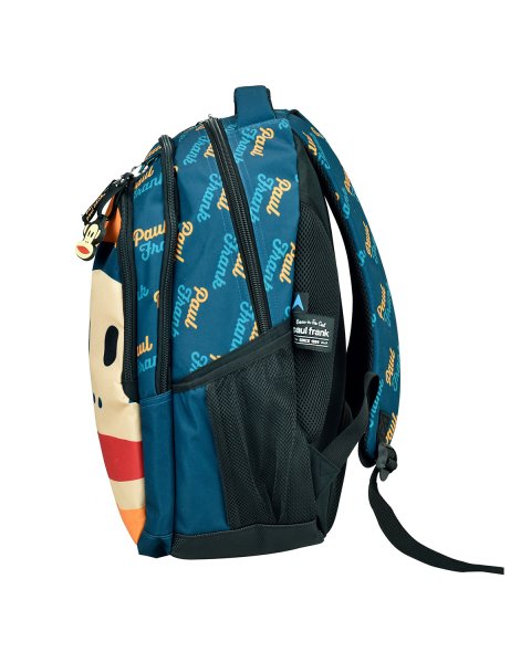 Trolley backpack Paul Frank with embossed letters