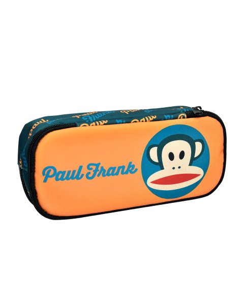Κασετίνα παραλληλόγραμμη 2 θέσεων Paul Frank Logo boys