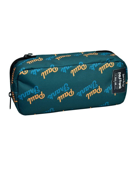 Pencil case 2 slots Paul Frank Logo boys