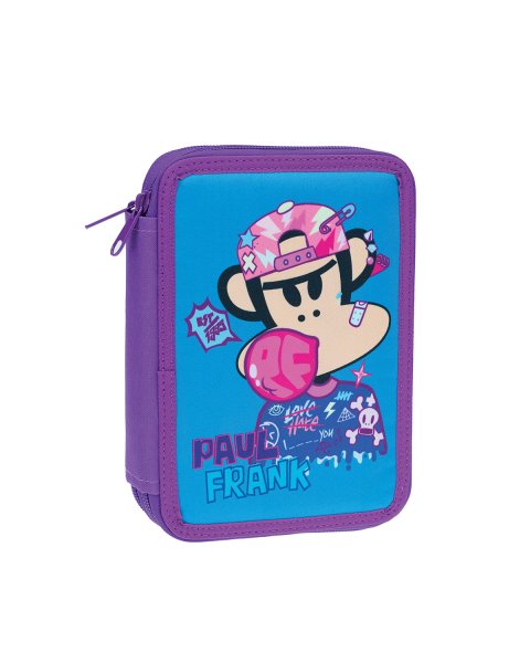 Κασετίνα διπλή Paul Frank Bubble με γραφική ύλη
