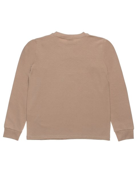 Long sleeve top with embossed print (6-14 years)