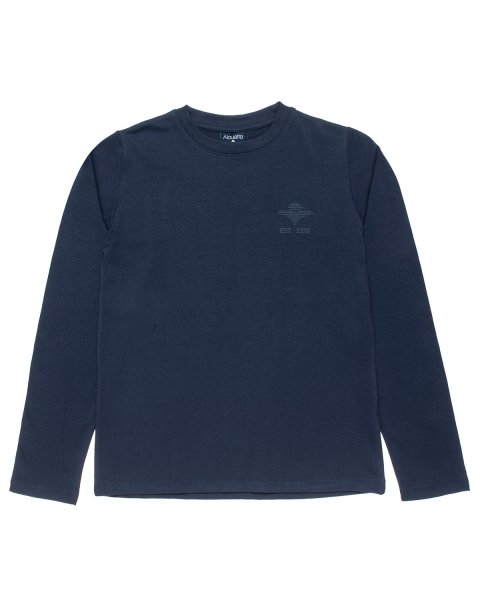 Long sleeve top with embossed print (6-16 years)