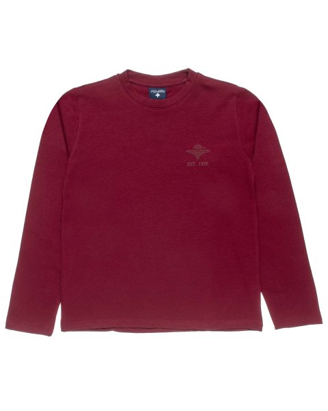 Long sleeve top with embossed print (6-16 years)