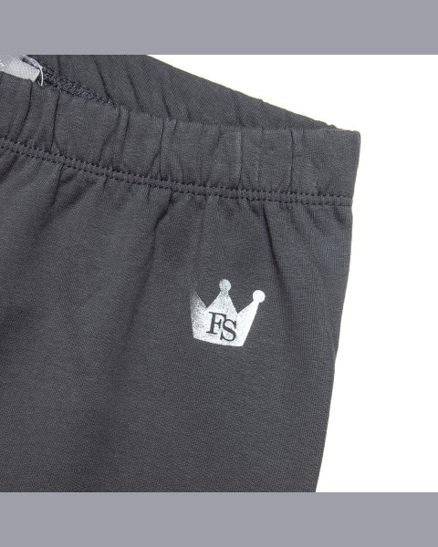 Leggings cotton fleece blend Five Star with metallic print (6-16 years)