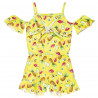 Playsuit shoulder cut-out and pineapple design (6-14 years)
