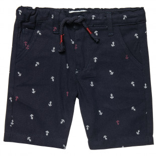 Shorts with anchors pattern (12 months-5 years)