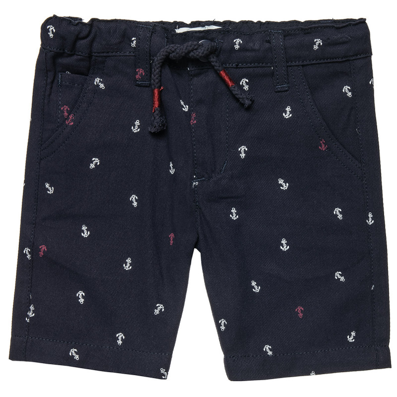 Shorts with anchors pattern (12 months-5 years)