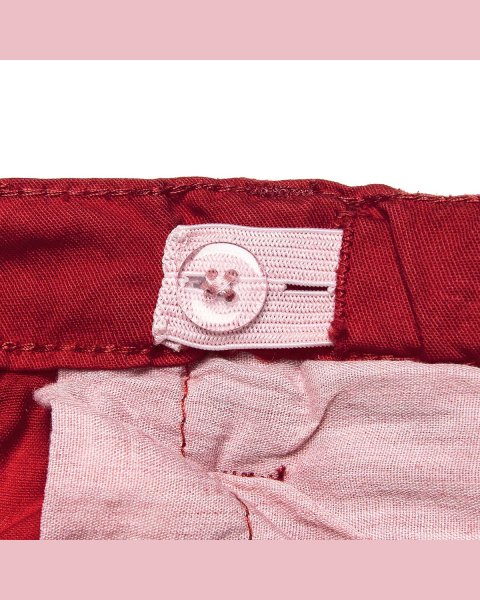 Shorts chinos with belt (12 months-5 years)