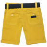 Shorts chinos with belt (12 months-5 years)