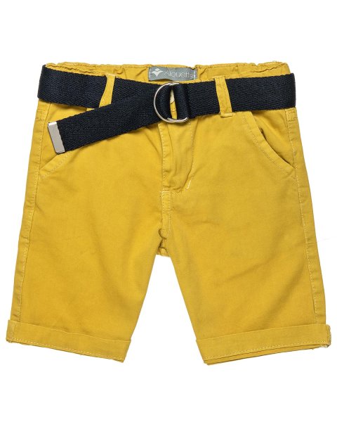 Βερμούδα chinos με ζώνη σε 4 χρώματα (12 μηνών-5 ετών)