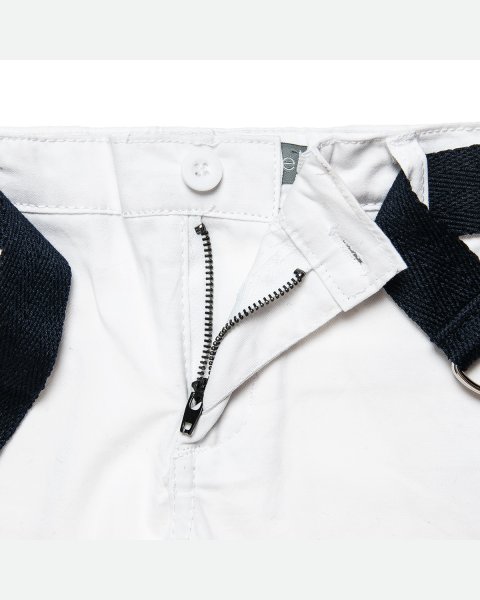 Shorts chinos with belt (12 months-5 years)