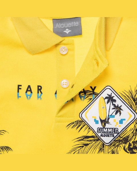 T-Shirt polo with print (12 months-5 years)